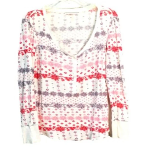 Chemise De Nuit Victoria's Secret Taille S - Manches Longues, Boutonnée, Occasion Très Bon état